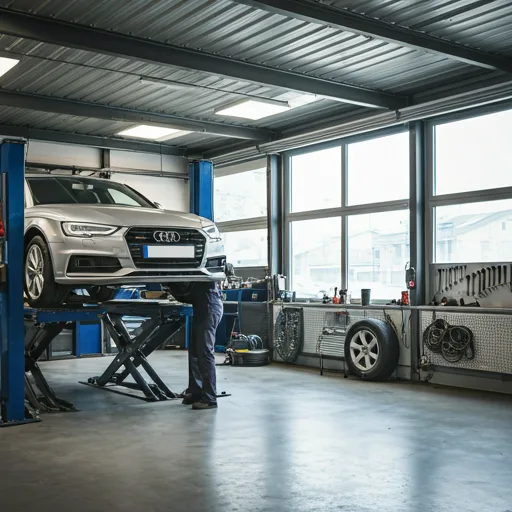 Werkstattbereich von Vitija Reifen und Kfz-Service